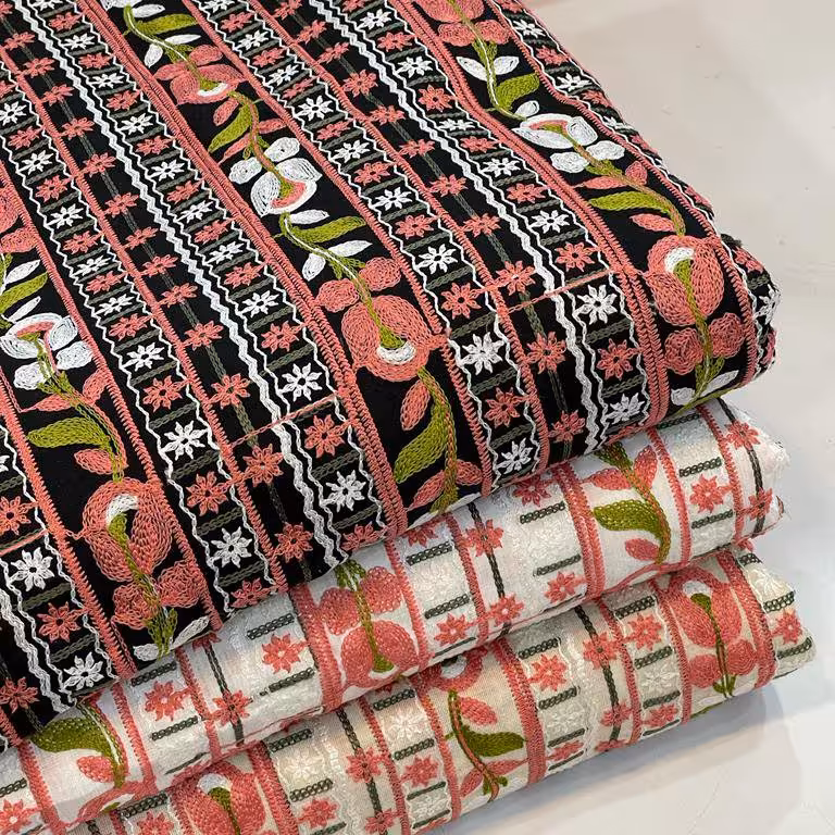 پارچه لنین بخارا دوزی