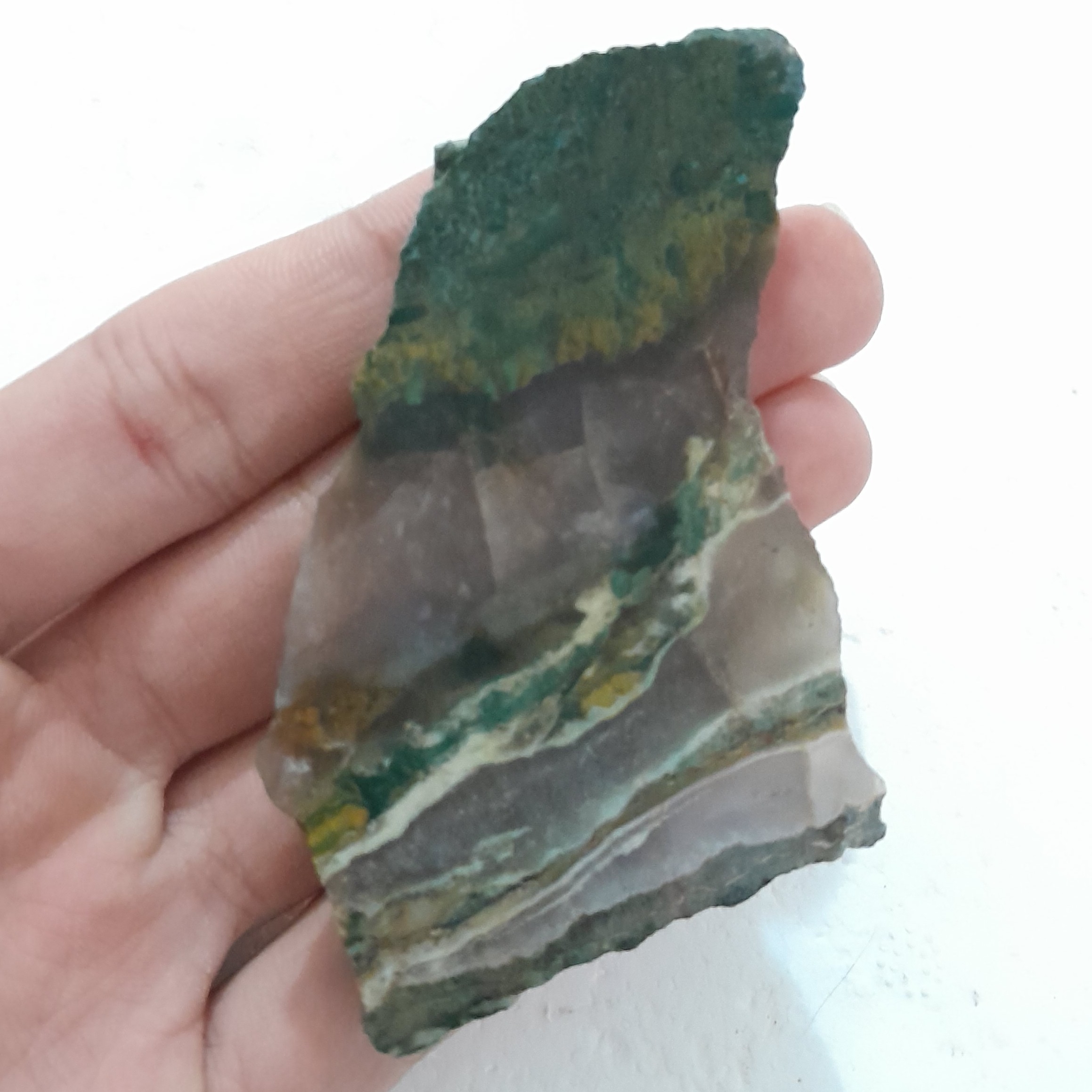 اسلایس سنگ عقیق منظره کد 117