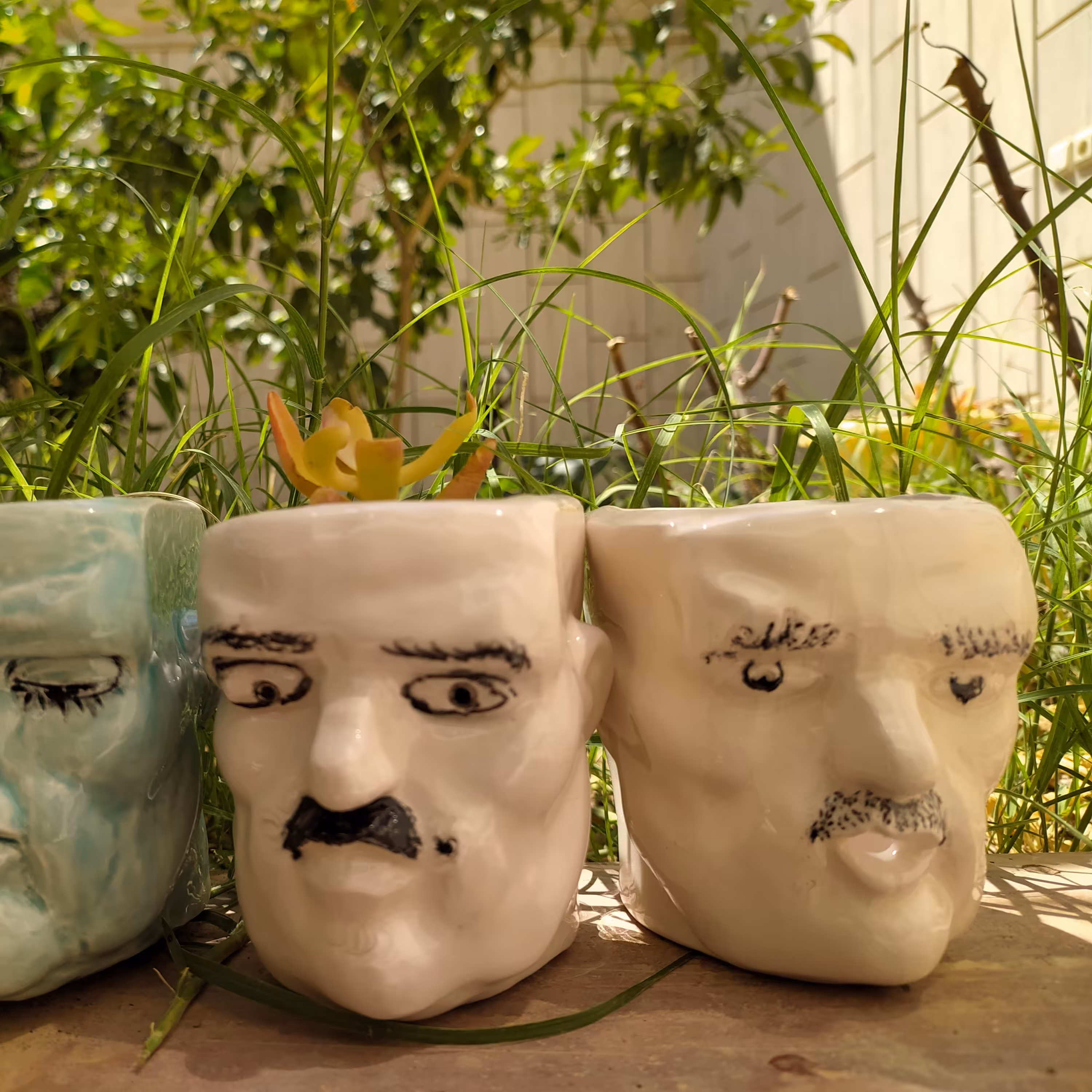 گلدان سرامیکی کوچک