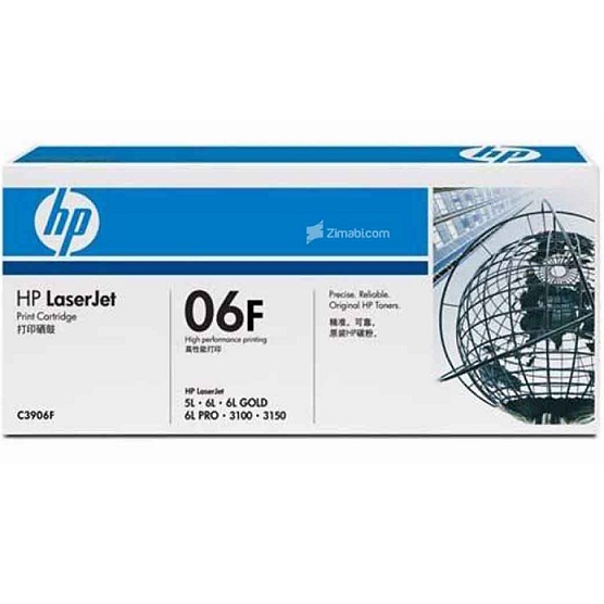 تونر لیزری مشکی اچ پی مدل 06 اف