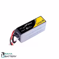 باتری لیتیوم پلیمر 6 سل Tattu 2200mAh 25C