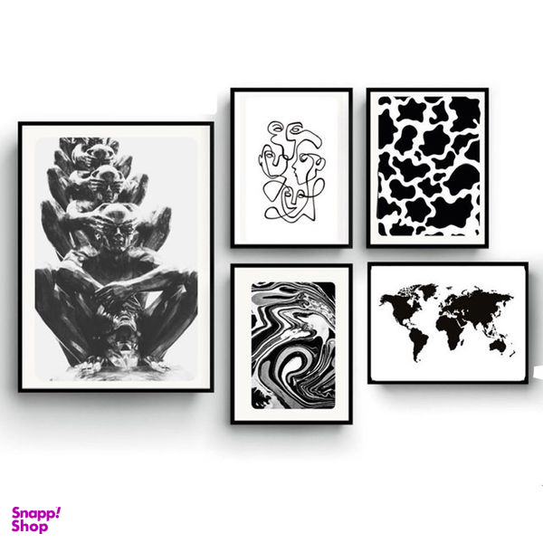 تابلو مدل ليهان مجموعه ٥ عددي