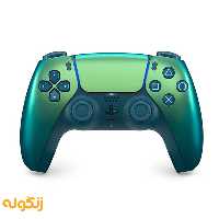 دسته بازی پلی استیشن 5 سونی مدل DualSense رنگ سبز آبی کروم - زنگوله