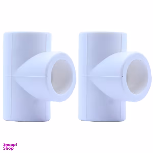 اتصال سه راهی آذین مدل DN-25 بسته 2 عددی