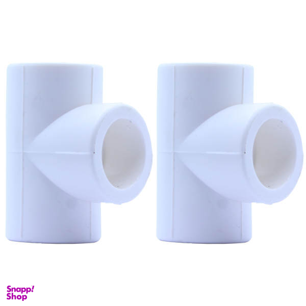 اتصال سه راهی آذین مدل DN-25 بسته 2 عددی