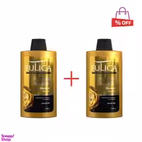 شامپو تثبیت کننده رنگ مو فولیکا (Fulica) مدل FLASHY BLONDE حجم 400 میلی‌لیتر مجموعه 2 عددی