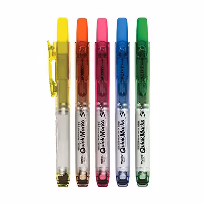 ماژیک هایلایت فشاری 5 رنگ کیبورد موریس