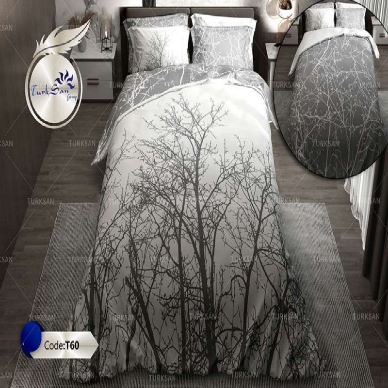 سرویس روتختی ترکسان کد T-60 دونفره 6 تکه دو رو