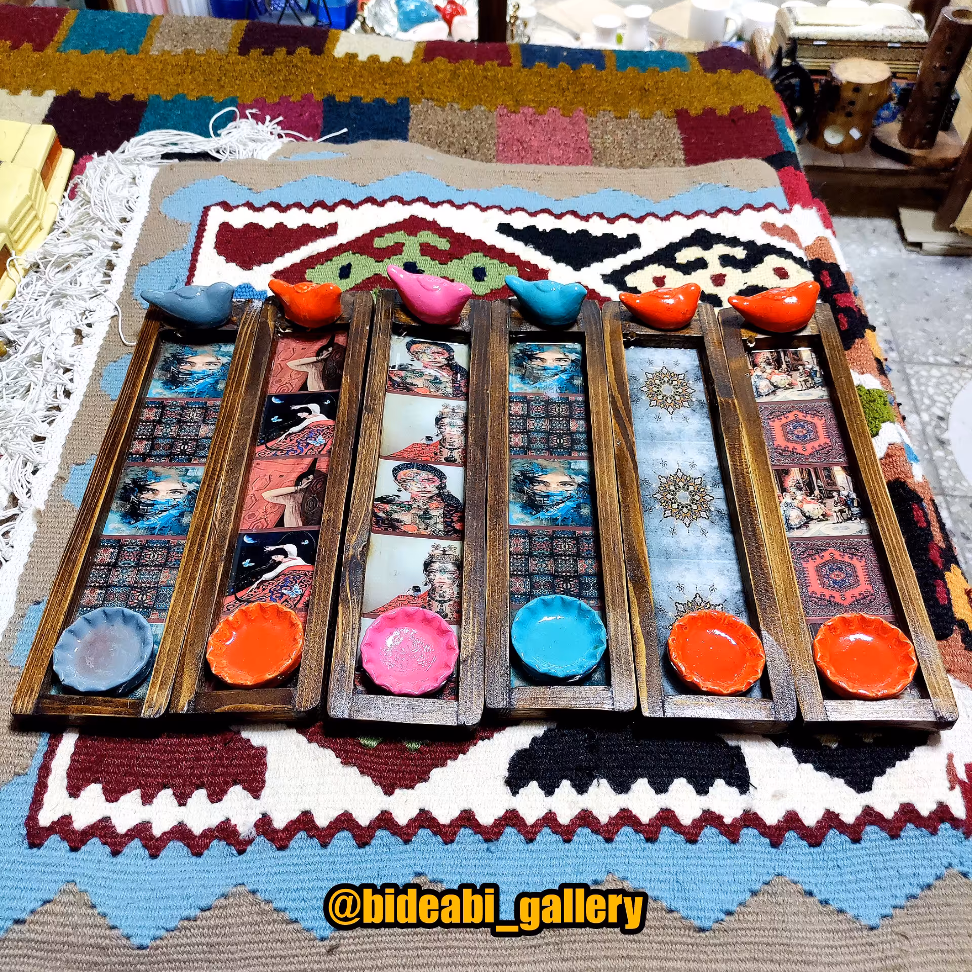 جا عودی سنتی جاعودی چوبی کف رزین 