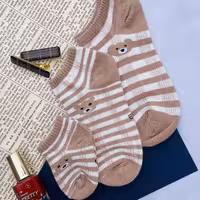 جوراب ست مادر و فرزند خاکی