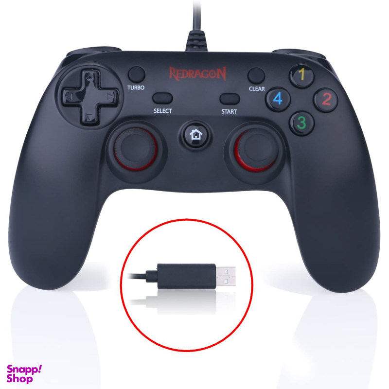 دسته بازی ردراگون (Redragon) مدل G807 رنگ مشکی