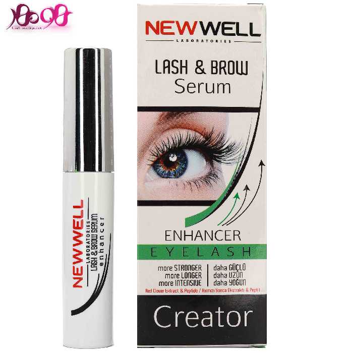 سرم تقویت کننده مژه و ابرو نیوول - NEW WELL