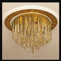 لوستر  8 شعله مدل سقفی کد 5046 - لوستر اویز دار - لوستر فلزی