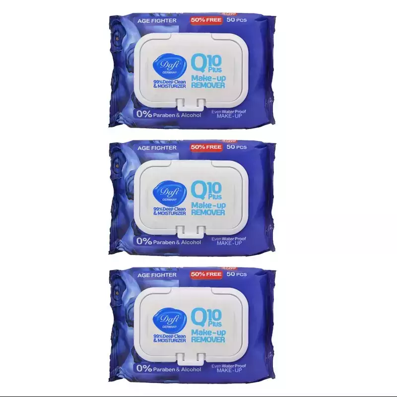 دستمال مرطوب دافی مدل 1 Q10 Age fighter مجموعه 3 عددی