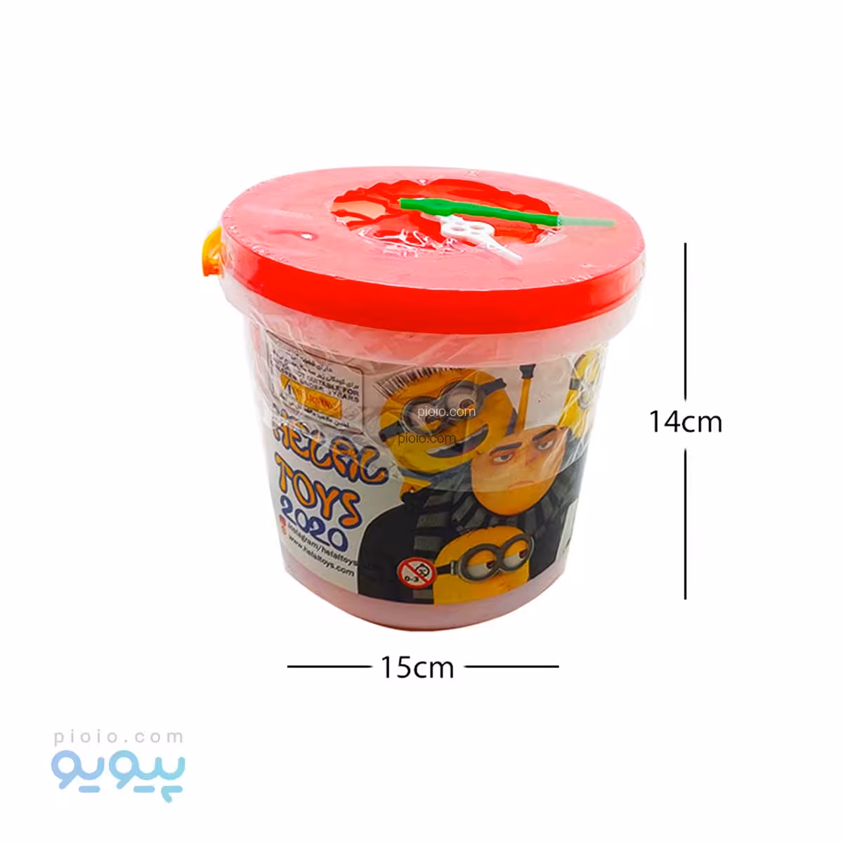 اسباب بازی سطل لگو 22 قطعه ای پلاستیکی آیتم 2020 عمده و کارتنی