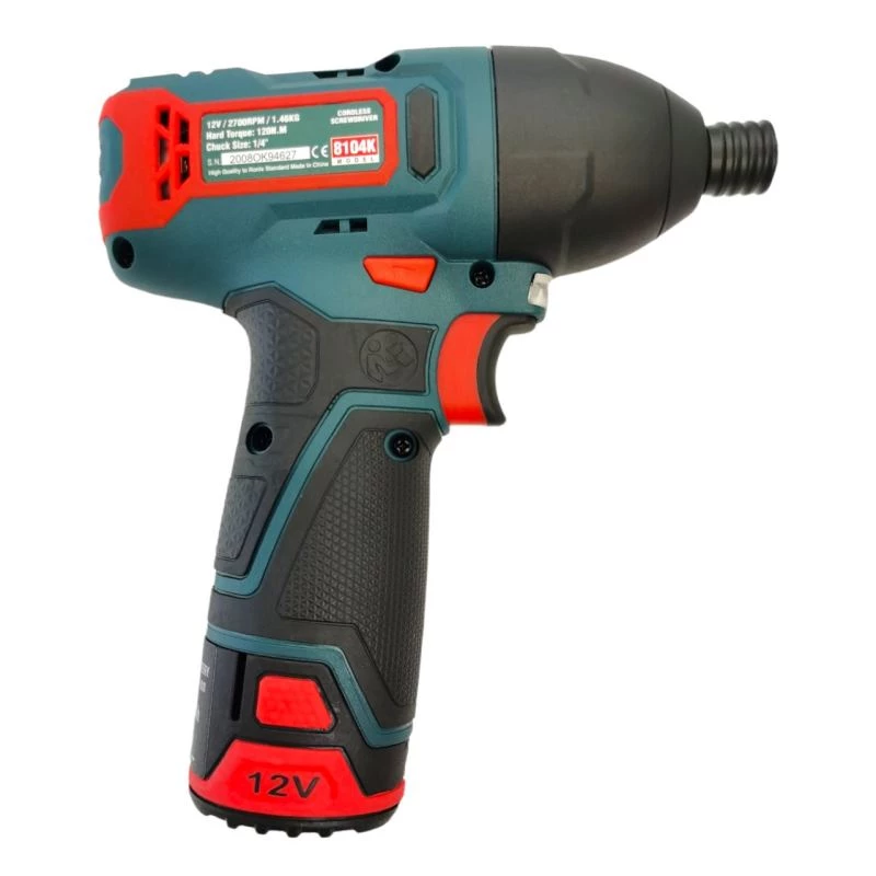 کیت پیچ گوشتی چکشی شارژی 12 ولت رونیکس مدل 8104K ا RONIX 8104K Cordless Drill