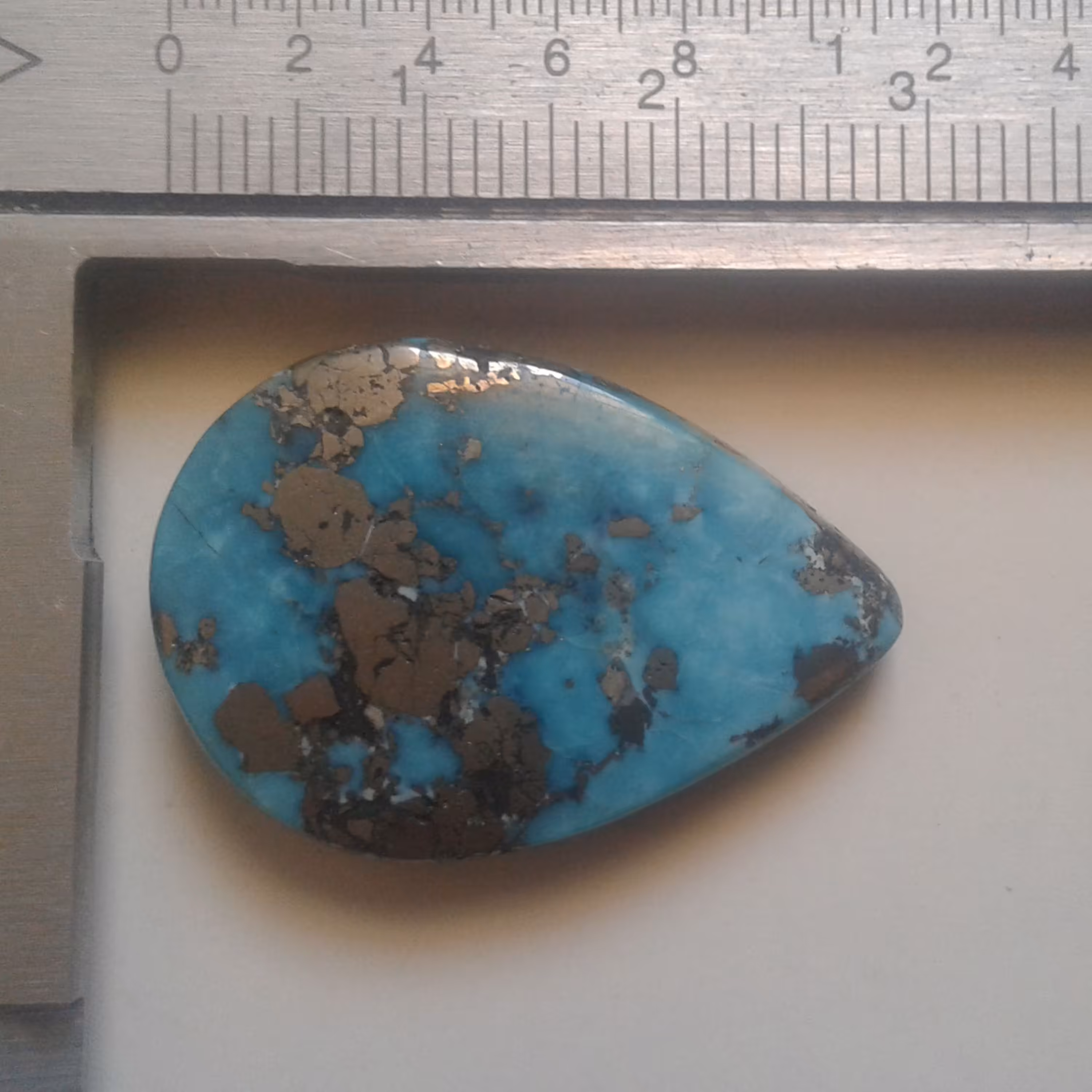 نگین فیروزه کرمان - کد GM-10004