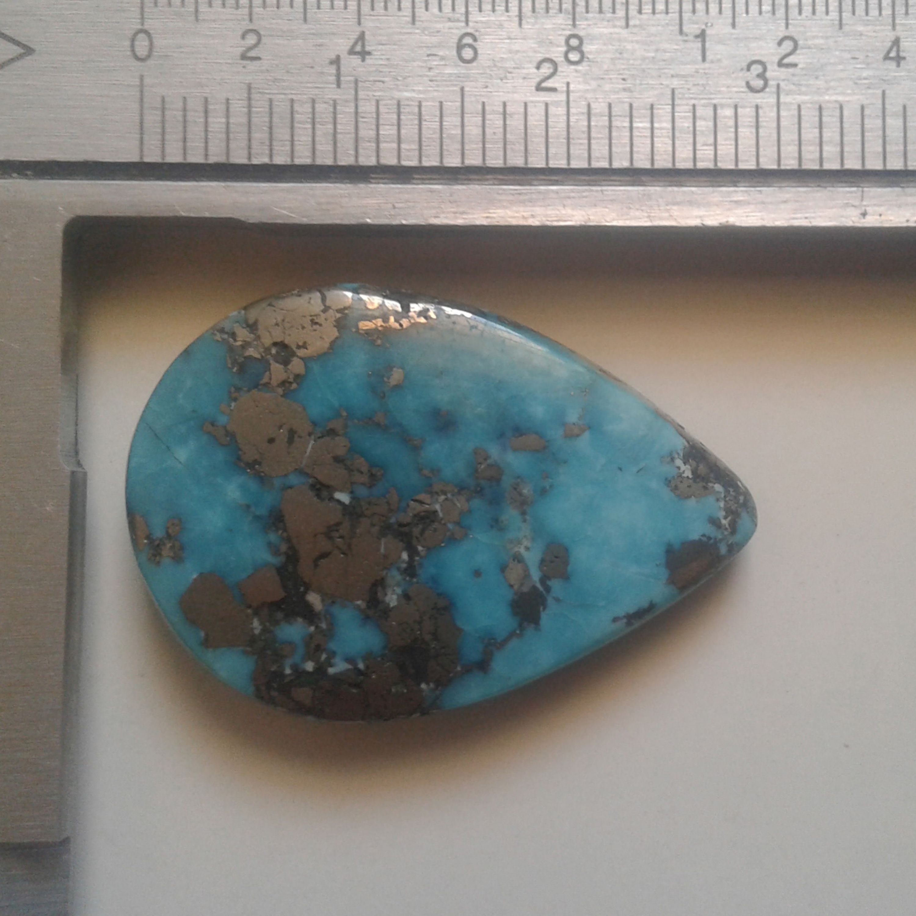 نگین فیروزه کرمان - کد GM-10004