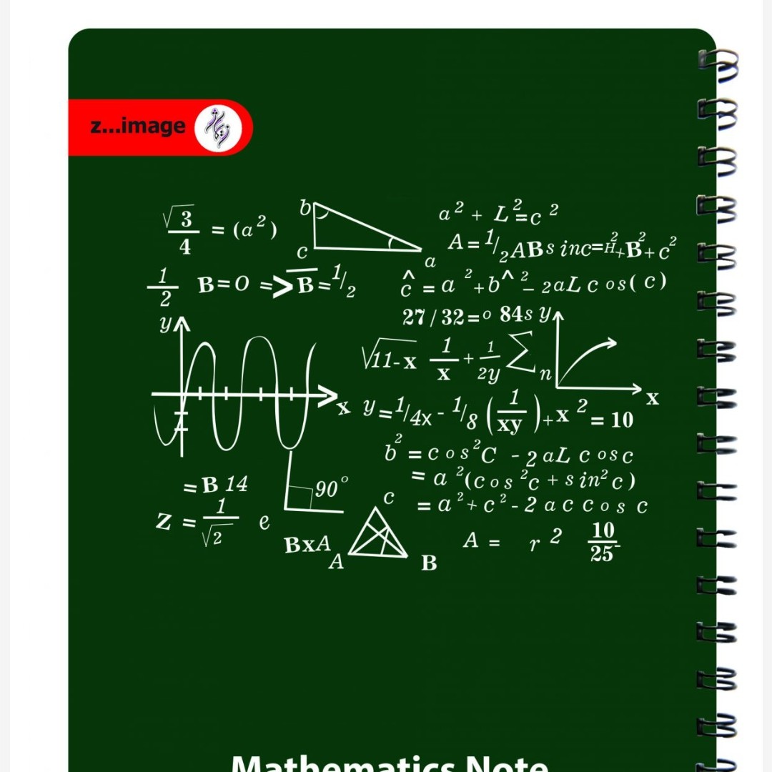 دفتر 100 برگ ریاضی زیماژ کد 33109

