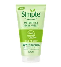 ژل شستشوی صورت سیمپل مدل Refreshing حجم 150میلی لیتر