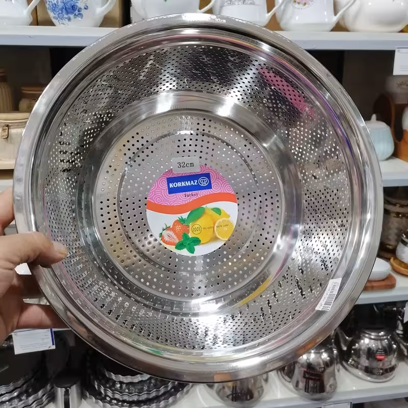 آبکش استیل کرکماز سایز 32