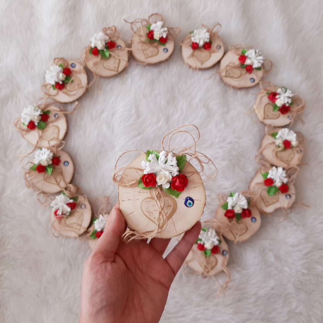 گیفت چوبی عقد وعروسی