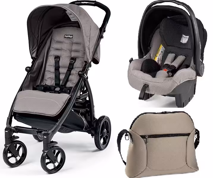 کالسکه peg peregoمدل Booklet Lite Modular رنگ mod beige