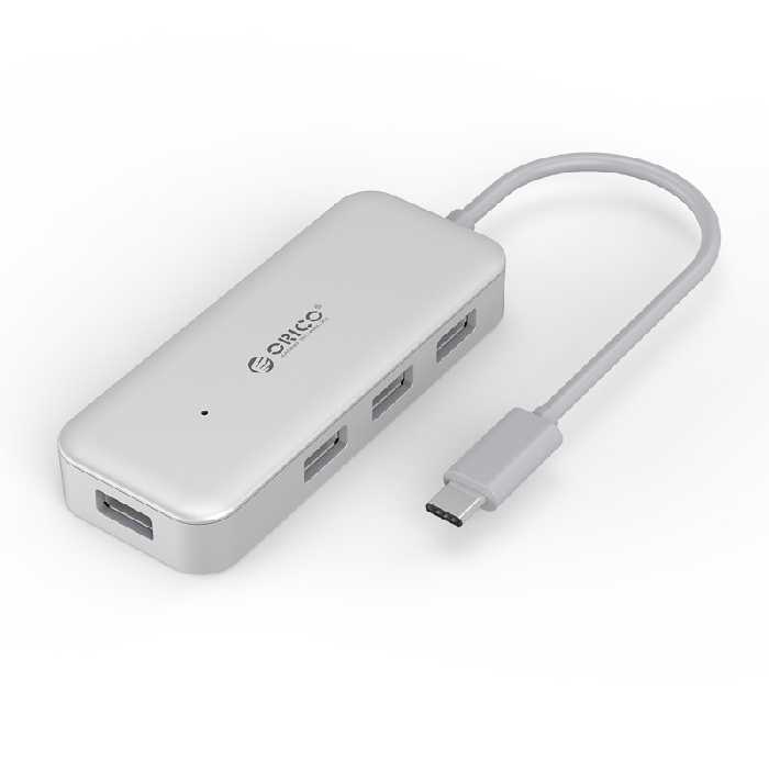 هاب USB-C چهار پورت اوریکو مدل TC4U-U3