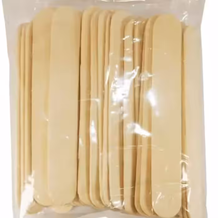 آبسلانگ چوبی 30 عددی با بسته بندی سلفونی مناسب معاینه پزشکان  (ابسلانگ)