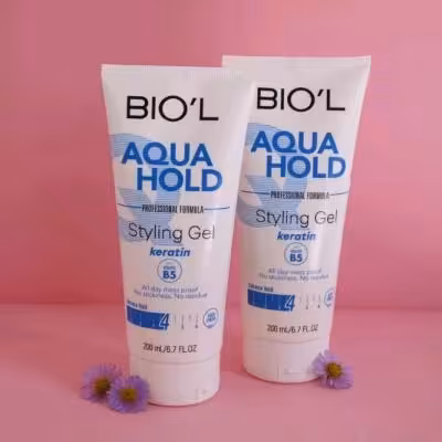 ژل مو تویوپی قوی بیول 200 میل Biol aqua strong styling gel 200 ml