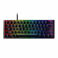 کیبورد باسیم گیمینگ مکانیکال ریزر مدل Huntsman Mini Clicky Purple Switch
