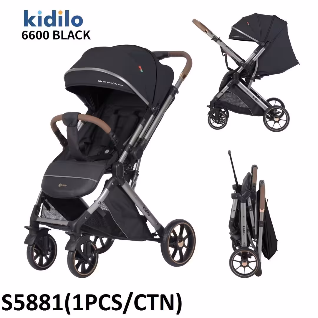 کالسکه دسته دو طرف مسافرتی برند کیدیلو KIDILO مدل 6600