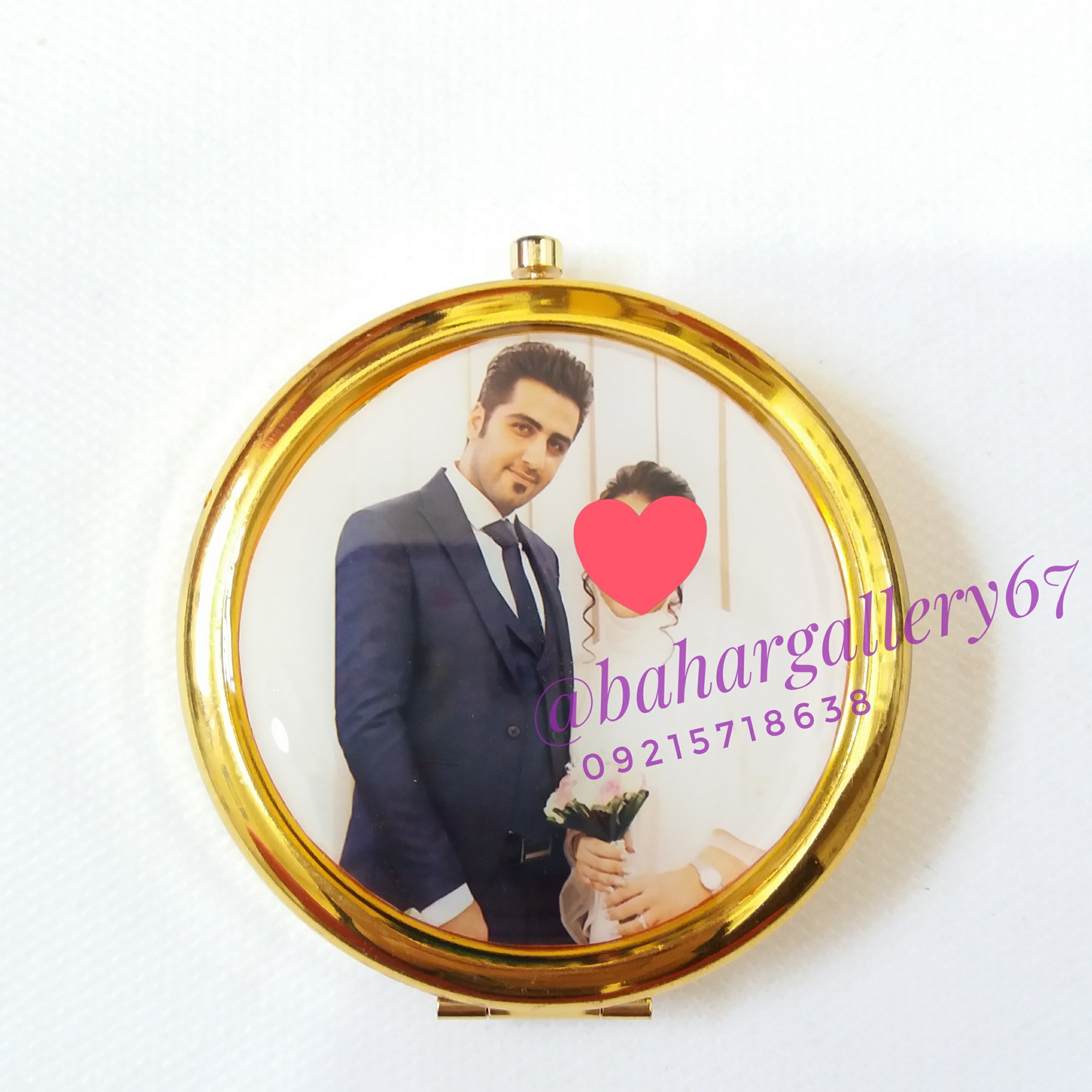 آینه کیفی دخترانه با عکس دلخواه شما