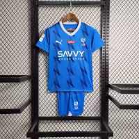 لباس بچکانه الهلال عربستان 2024-2023 | کیت اول