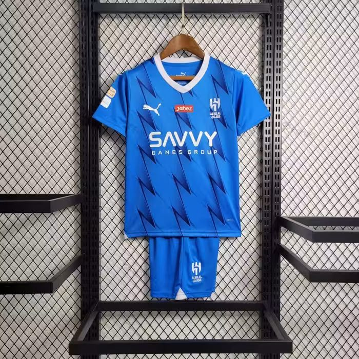 لباس بچکانه الهلال عربستان 2024-2023 | کیت اول