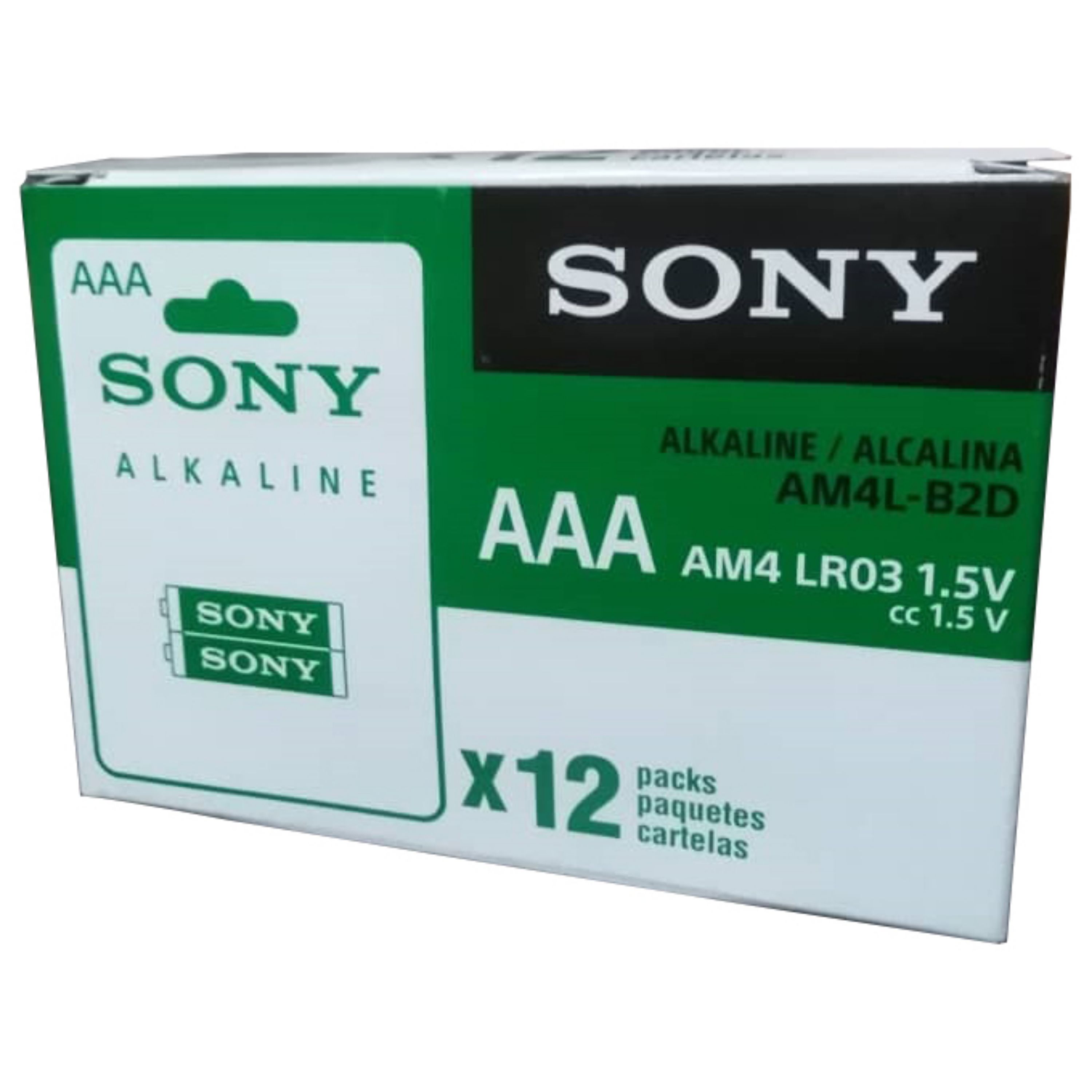 پک 24 عددی باتری آلکالاین نیم قلم سونی با کیفیتی بی نظیر