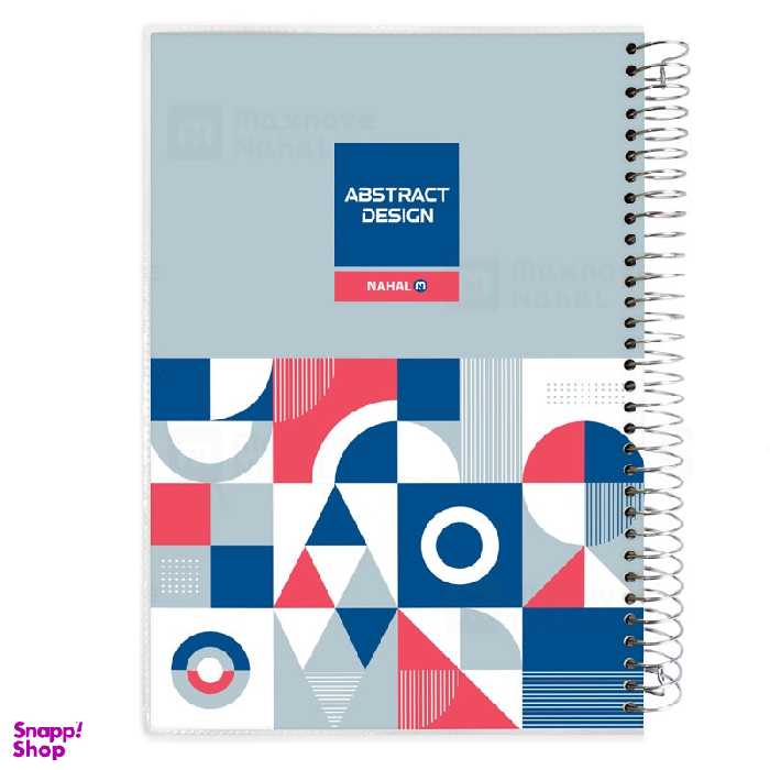 دفتر مشق 200 برگ نهال کد 3212 رنگ