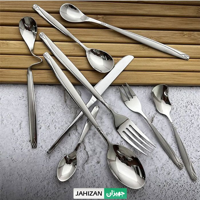 سرویس قاشق چنگال 30نفره 143پارچه اس جی مدل پرنس