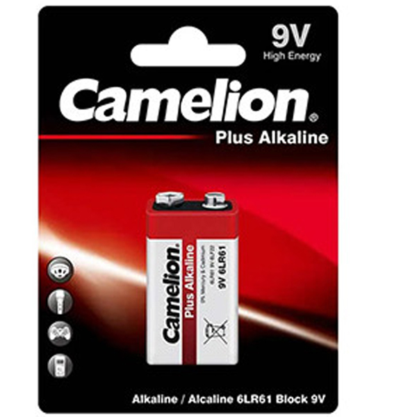 باتری کتابی کملیون مدل Plus آلکالاین Alkaline 6LR61