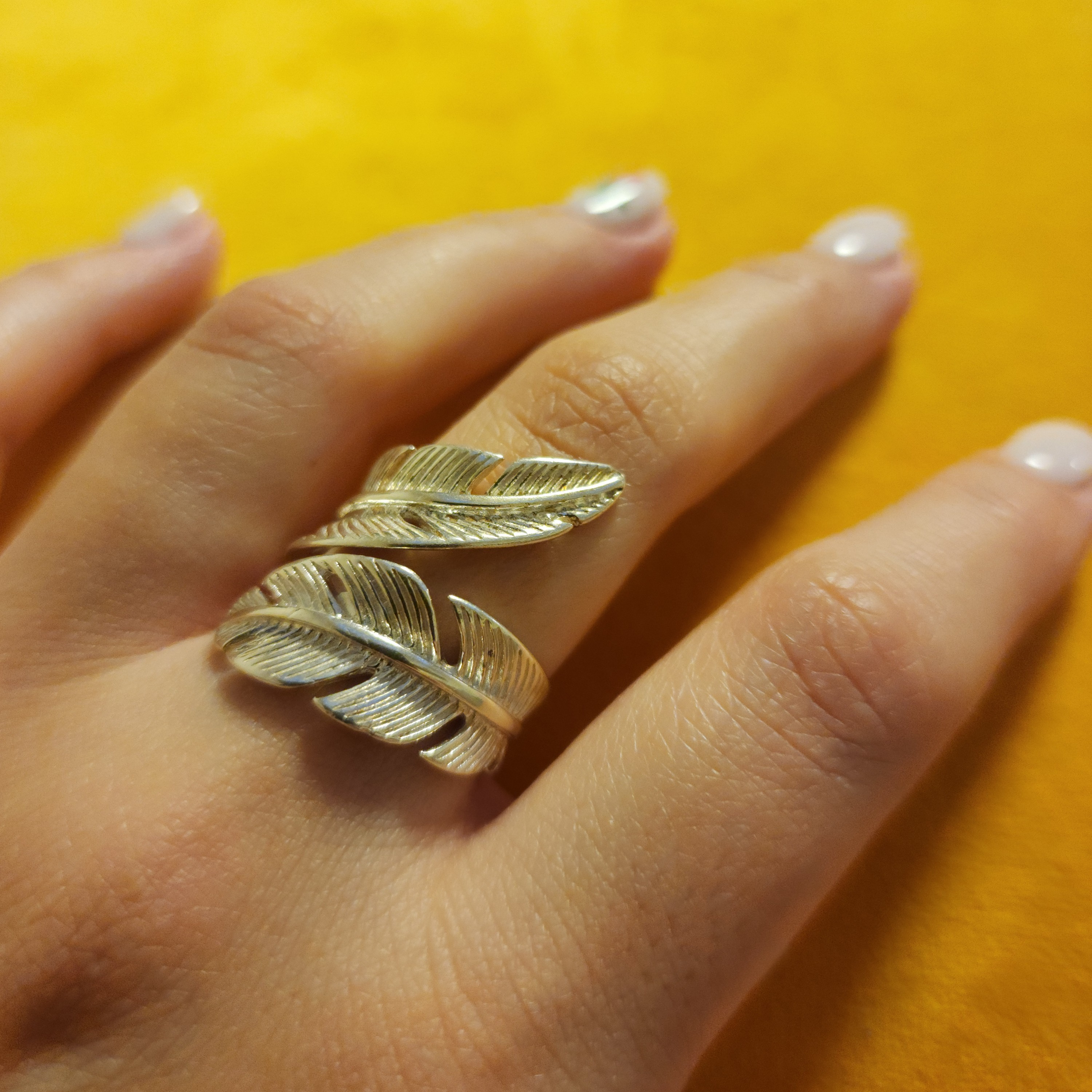 انگشتر نقره مینیمال