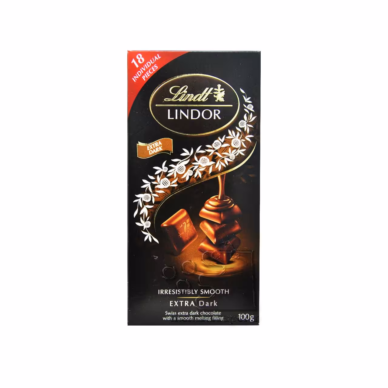 شکلات تلخ ( دارک 60 درصد ) 18 تکه لیندور لینت – lindt