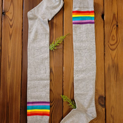 جوراب ساق بلند زنانه و مردانه