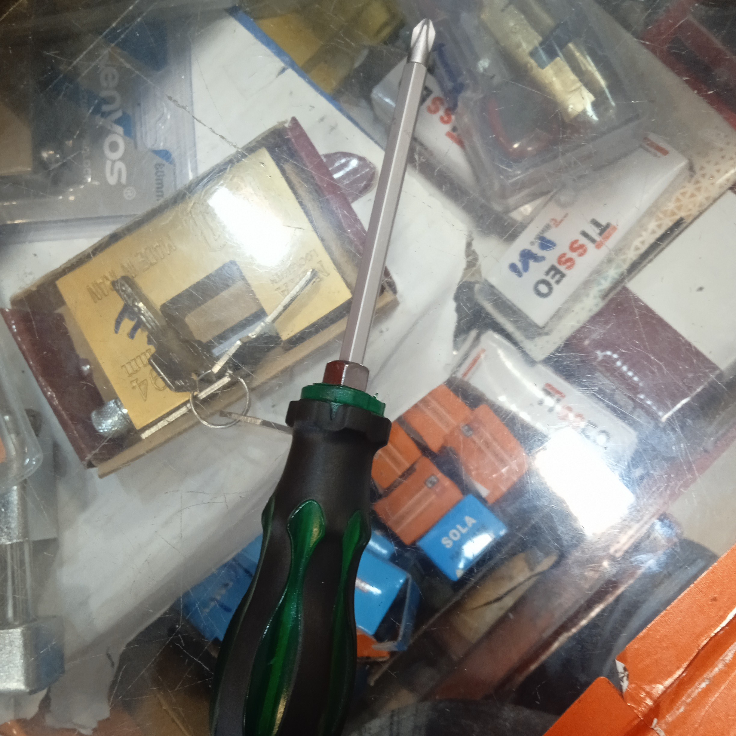 پیچ گوشتی دستی یک سر دو سو یک سر چهار سو