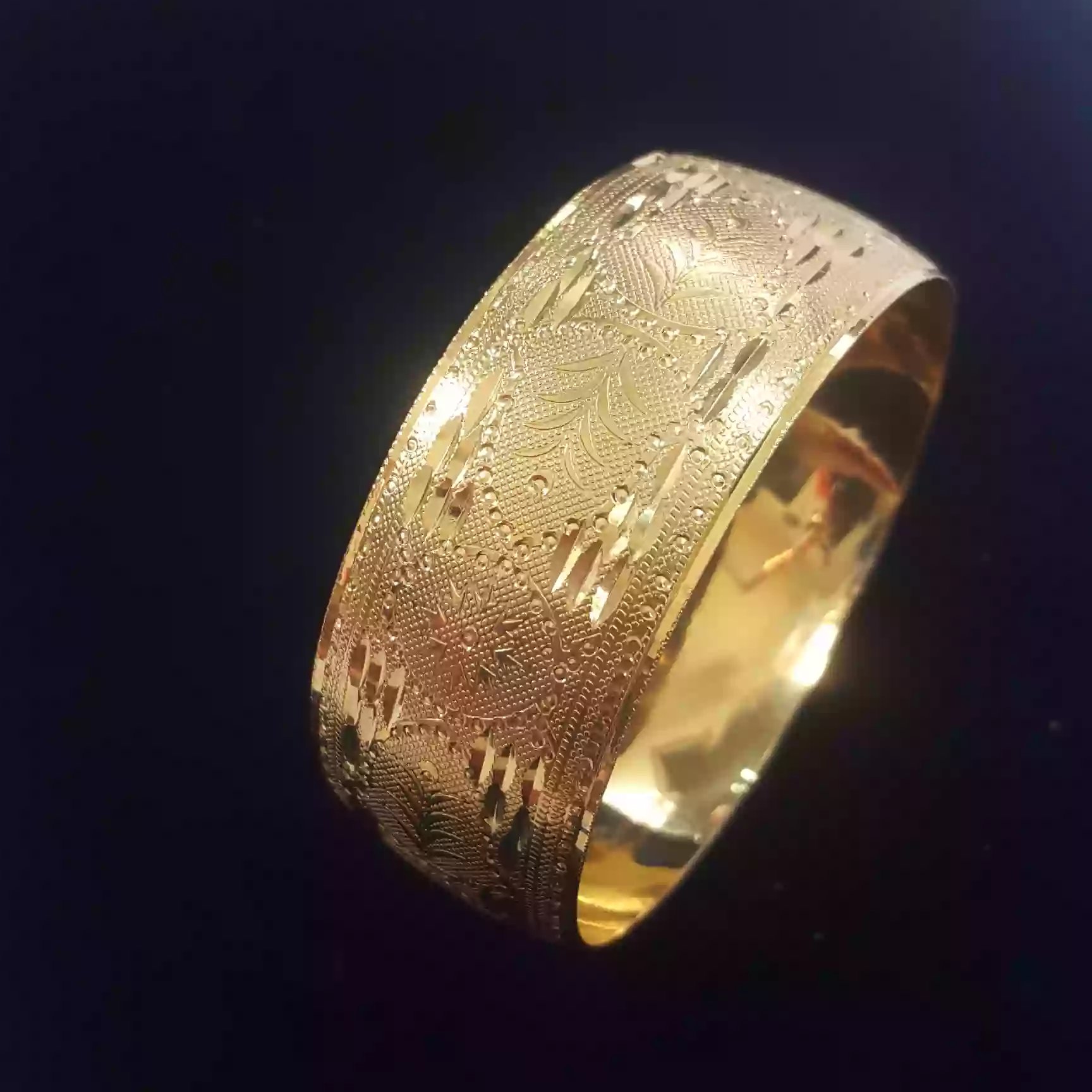 تک پوش طرح برگ مشابه طلا رنگ ثابت ضد حساسیت