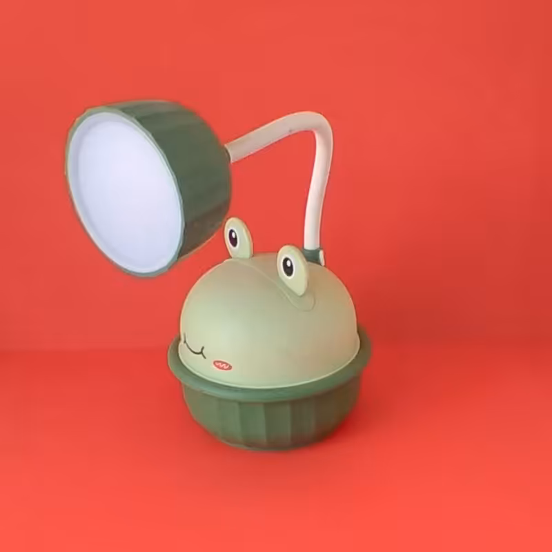 چراغ مطالعه شارژی Led طرح قورباغه