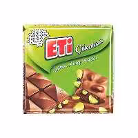 شکلات اتی با مغز پسته وزن 60 گرم | فروشگاه ارس ترک