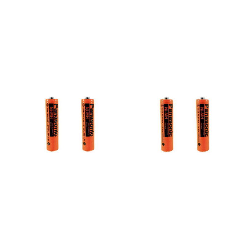 باتری نیم قلمی قابل شارژ پاناسونیک مدل HHR-55AAAB بسته 4 عددی