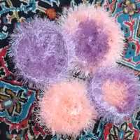 اسکاج دست باف مویی 4عددی