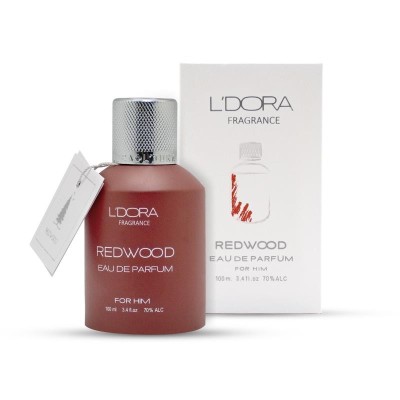 ادوپرفیوم مردانه مدل REDWOOD لدورا فرگرنس 100 میلیلیتر