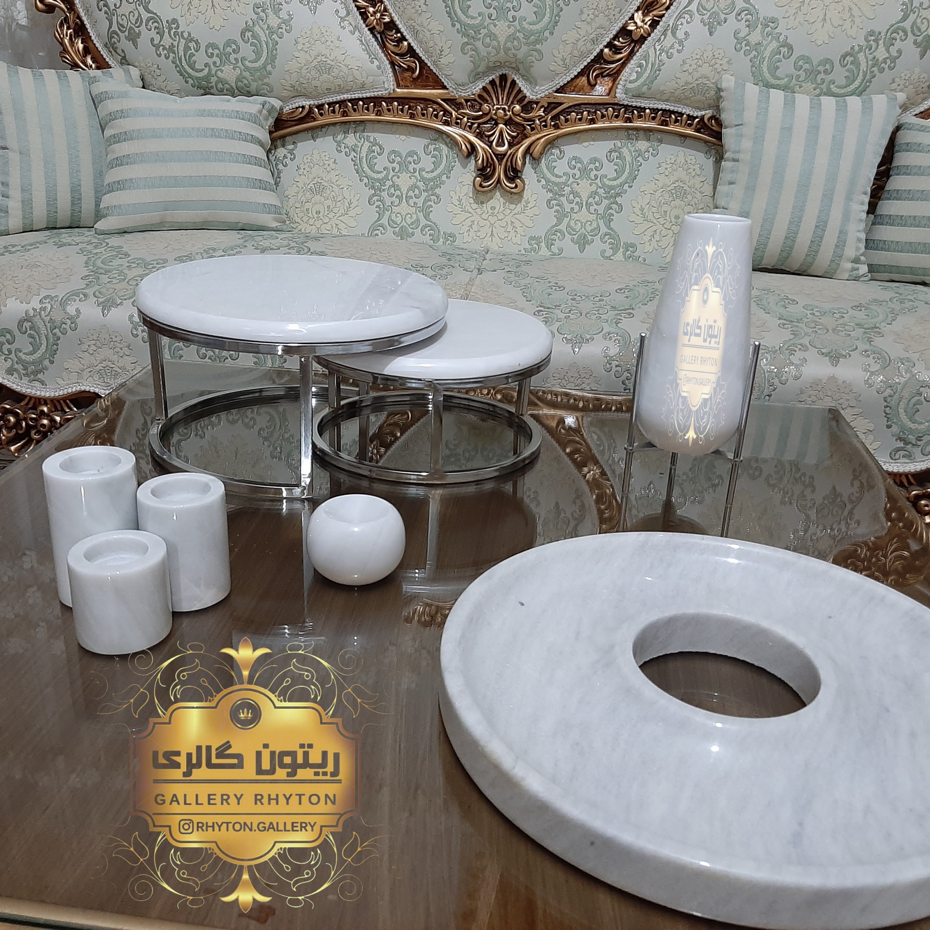 ست پذیرایی سنگی کد 17